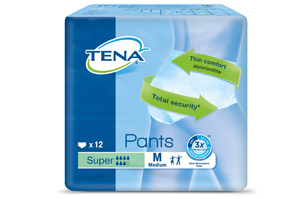 TENA PANTS super M ConfioFit ühekordseks kasutamiseks mõeldud püksid, 12 tk