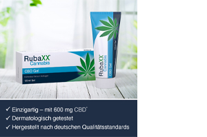 RUBAXX Kanepi CBD Geel, 120 g