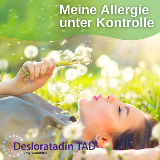 DESLORATADIN TAD 5 mg õhukese polümeerikattega tabletid, 20 tk