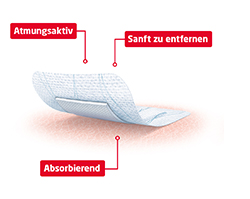 LEUKOMED nahatundlik steriilne 5x7,2 cm, 5 tk