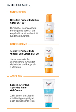 EUCERIN Sun Kids geelkreem LSF 50+, 200 ml