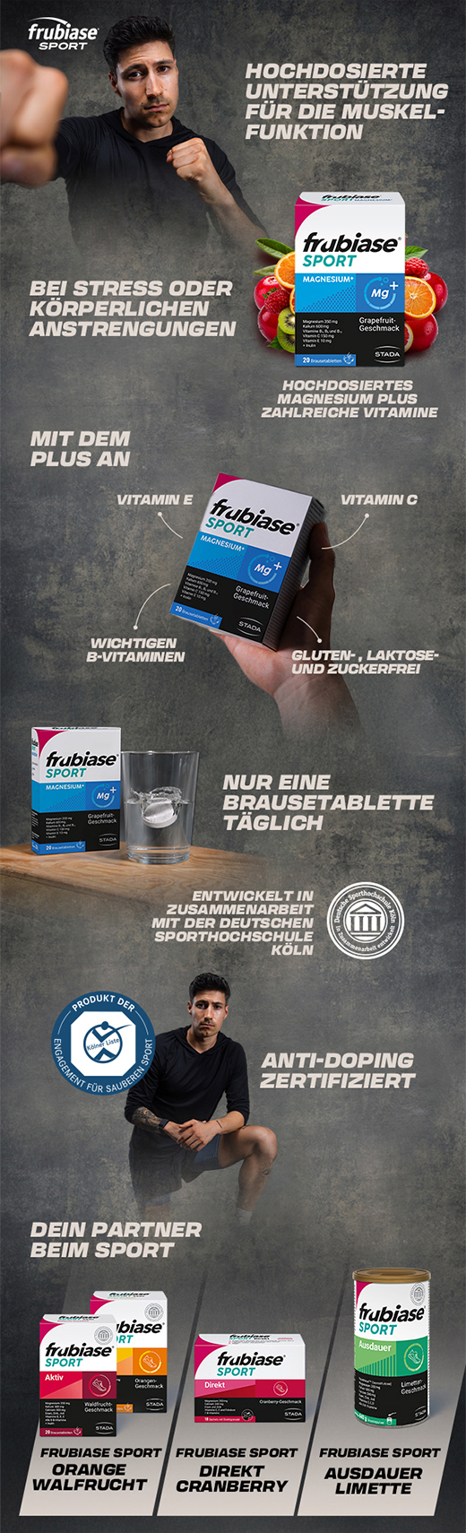 FRUBIASE MAGNESIUM Plus kihisevad tabletid, 20 tk