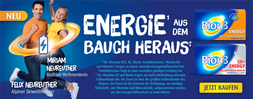 BION3 energiatabletid, 30 tk