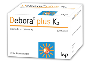 DEBORA pluss K2 kapslid, 120 tk