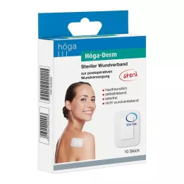HÖGA-DERM Steriilne plaaster 53x70 mm, 10 tk