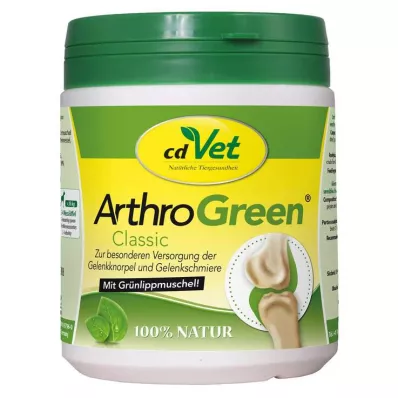 ARTHROGREEN Classic pulber koertele/kassidele, 345 g