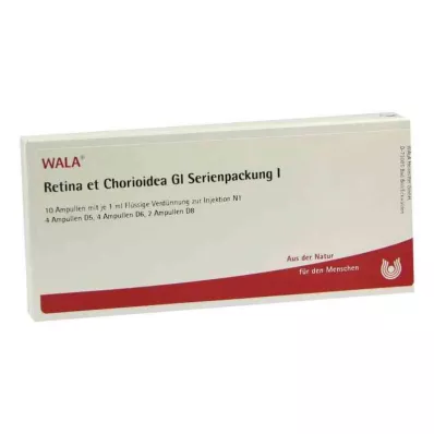 RETINA ET Chorioidea GL Seeriapakend 1 ampull, 10X1 ml