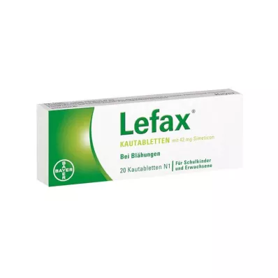 LEFAX närimistabletid, 20 tk LEFAX närimistabletid, 20 tk