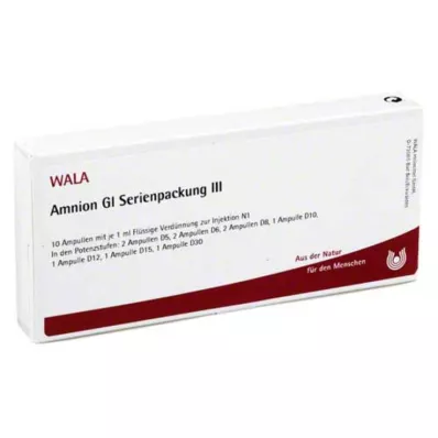 AMNION GL Seeriapakend 3 ampulli, 10X1 ml AMNION GL Seeriapakend 3 ampulli, 10X1 ml