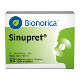 SINUPRET kaetud tabletid, 50 tk