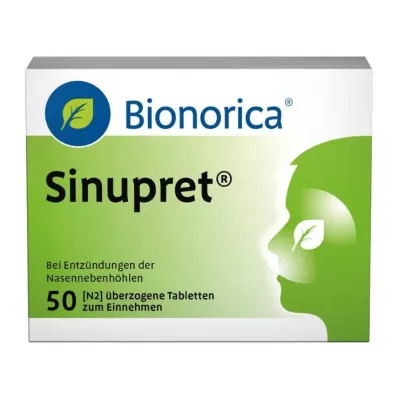 SINUPRET kaetud tabletid, 50 tk SINUPRET kaetud tabletid, 50 tk