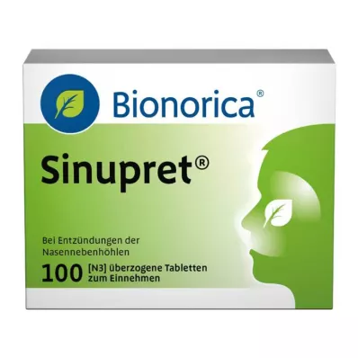 SINUPRET kaetud tabletid, 100 tk SINUPRET kaetud tabletid, 100 tk