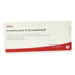 ARTICULATIO perekond GL Seeriapakend 3 ampulli, 10X1 ml