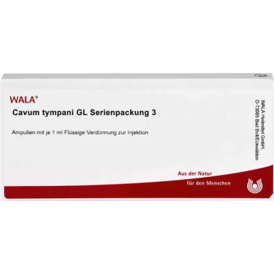 CAVUM tympani GL Seeriapakend 3 ampulli, 10X1 ml