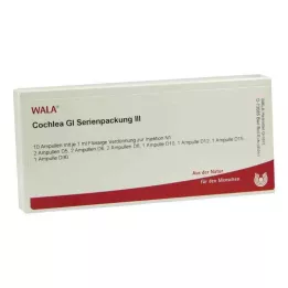 COCHLEA GL Seeriapakend 3 ampulli, 10X1 ml