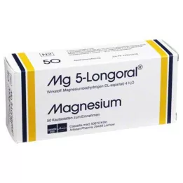 MG 5 LONGORAL närimistabletid, 50 tk
