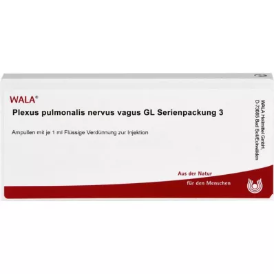 PLEXUS PULMONALIS Vagusnärv GL Seriaalpa.3 Amp., 10X1 ml