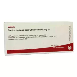TUNICA limaskesta nasi GL Seeriapakend 3 ampulli, 10X1 ml