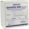 QUADRA MED ruudukujulised 38x38 mm ribad Master Aid, 100 tk