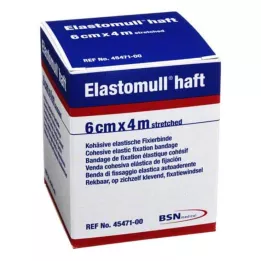 ELASTOMULL kleepuv 6 cmx4 m fikseerimisside, 1 tk