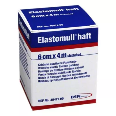 ELASTOMULL kleepuv 6 cmx4 m fikseerimisside, 1 tk
