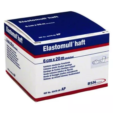 ELASTOMULL kleepuv 6 cmx20 m fikseerimisside, 1 tk