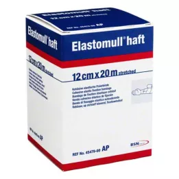 ELASTOMULL kleepuv 12 cmx20 m fikseerimisside, 1 tk