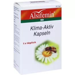 ALSIFEMIN 50 kliima aktiivne soja 1x1 kapslid, 60 kapslit