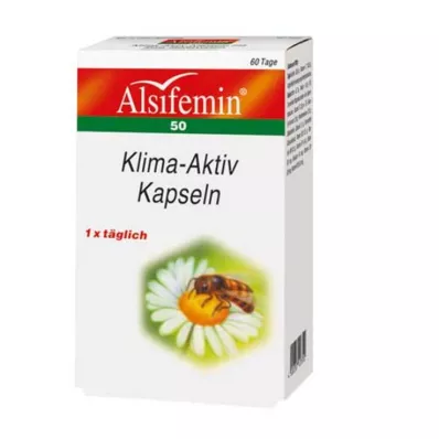 ALSIFEMIN 50 kliima aktiivne soja 1x1 kapslid, 60 kapslit