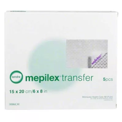 MEPILEX vahtpolsterdusside 15x20 cm steriilne, 5 tk