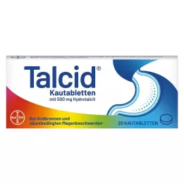 TALCID närimistabletid, 20 tk