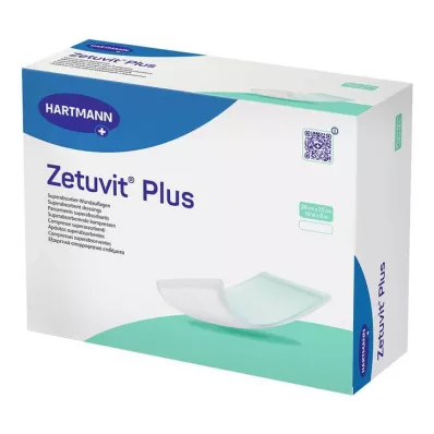 ZETUVIT Plus ekstra tugev imav kompress, steriilne 20x25 cm, 10 tk