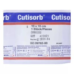 CUTISORB Imav kompressid steriilsed 10x10 cm, 1 tk