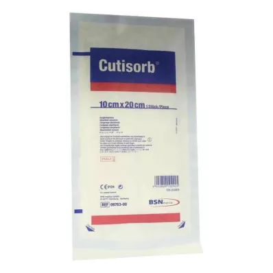 CUTISORB Imav kompressid steriilsed 10x20 cm, 1 tk CUTISORB Imav kompressid steriilsed 10x20 cm, 1 tk