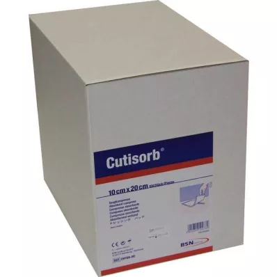 CUTISORB Imav kompressid mittesteriilsed 10x20 cm, 100 tk CUTISORB Imav kompressid mittesteriilsed 10x20 cm, 100 tk