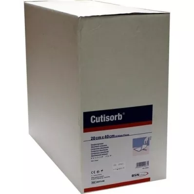 CUTISORB Imav kompressid mittesteriilsed 20x40 cm, 50 tk