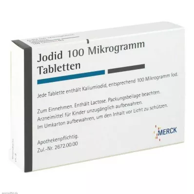 JODID 100 tabletti, 100 tk JODID 100 tabletti, 100 tk