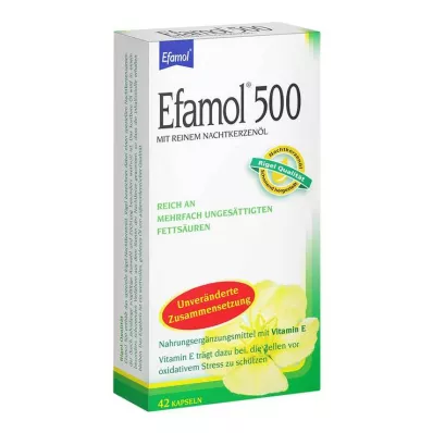 EFAMOL 500 kapslit, 42 tk EFAMOL 500 kapslit, 42 tk