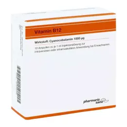VITAMIN B12 RÖWO 1000 μg ampullid, 10X1 ml