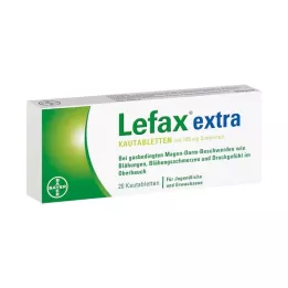 LEFAX ekstra närimistablett, 20 tk