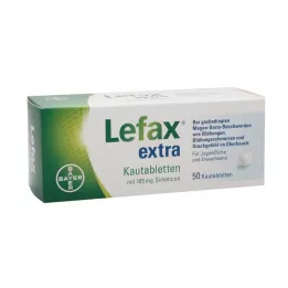 LEFAX ekstra närimistablett, 50 tk