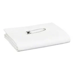 DREIECKTUCH BW 90x90x127 valge koos ohutustihendiga, 1 tk