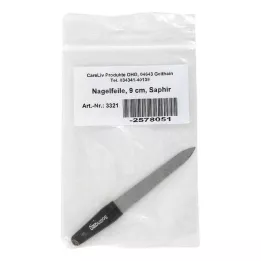 NAGELFEILE safiir 9 cm, 1 tk