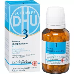 BIOCHEMIE DHU 3 Ferrum phosphoricum D 12 tabletti, 200 tk