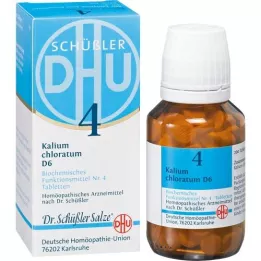 BIOCHEMIE DHU 4 Kalium chloratum D 6 tabletti, 200 tk