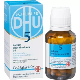 BIOCHEMIE DHU 5 Kalium phosphoricum D 6 tabletti, 200 tk