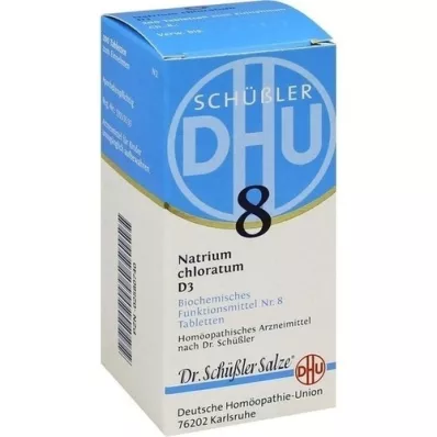BIOCHEMIE DHU 8 Natrium chloratum D 3 tabletti, 200 tk