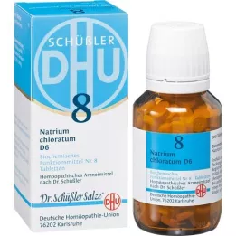 BIOCHEMIE DHU 8 Natrium chloratum D 6 tabletti, 200 tk