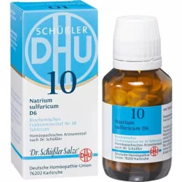BIOCHEMIE DHU 10 Natrium sulphuricum D 6 tabletti, 200 tk