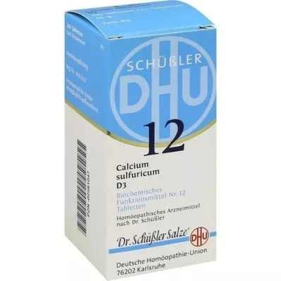 BIOCHEMIE DHU 12 Calcium sulphuricum D 3 tabletti, 200 tk